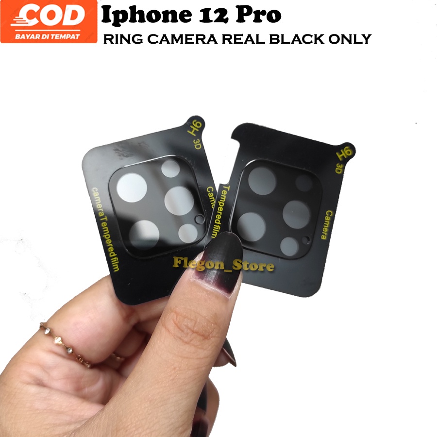 Pelindung kamera IPHONE 12 PRO/12 PRO MAX/IPHONE 12/12 Mini Tempered Glass kamera - Ring kamera Hita