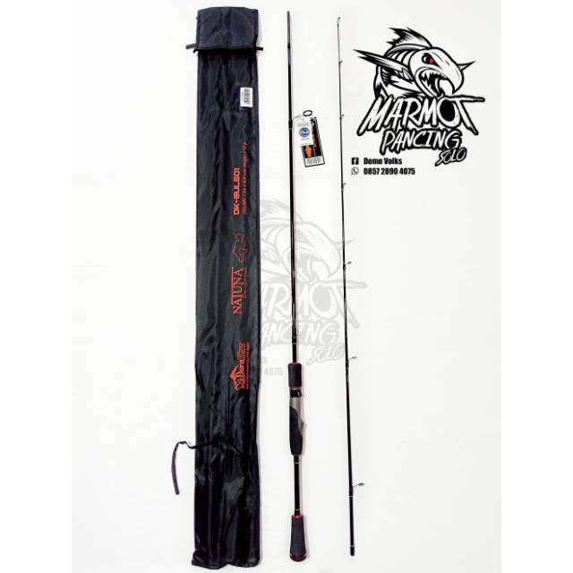 ROD JORAN DURAKING NATUNA SPINNING ULTRA LIGHT GULG 682 2 - 6LB FUJI