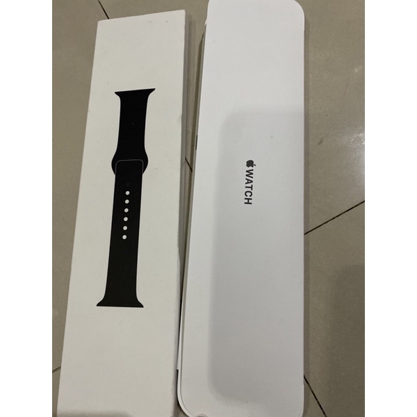 strap apple whatch original apple watch Black sport Band 44 mm second