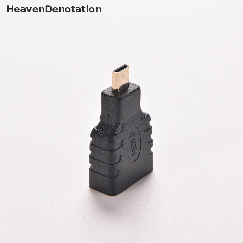 Adapter Konektor Micro Hdmi Tipe D Male Ke Hdmi Tipe A Female Untuk Hdtv