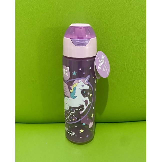 Smiggle Flip Lid Beyond Bottle Purple