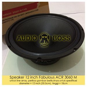 Jual  Speaker ACR 12 inch Fabulous 3060   ACR 12 inch Fabulous   ACR 12 inch Fabulus 3060  Limited