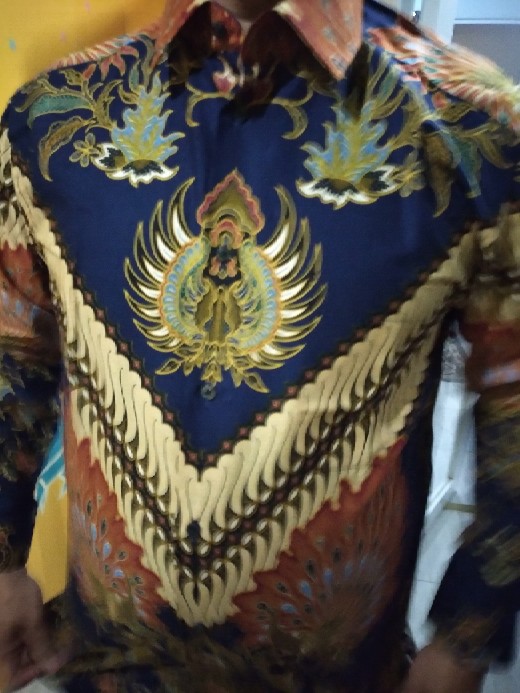 Kemeja Batik Pria Lengan Panjang Alisan Original Reguler 10567
