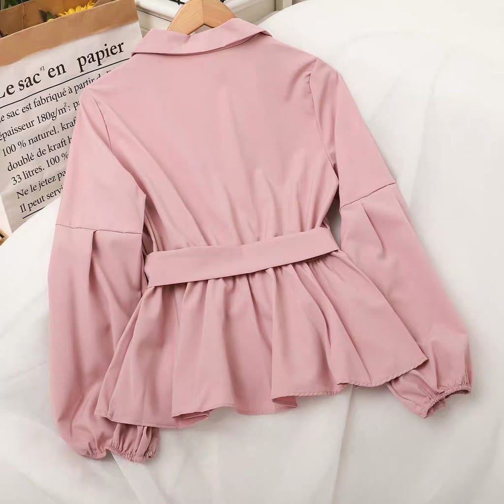 OARY | Atasan Blouse Wanita Korean Style - Baju Atasan Wanita Korean Style