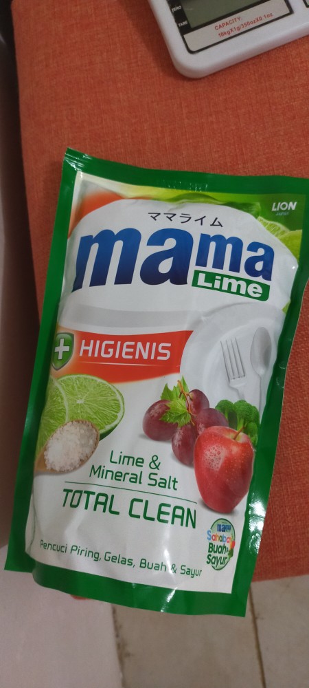 Mama Lime 780 Ml | Mamalime Total Sabun Cuci Piring Charcoal Mineral Salt Habbatussauda Green Tea