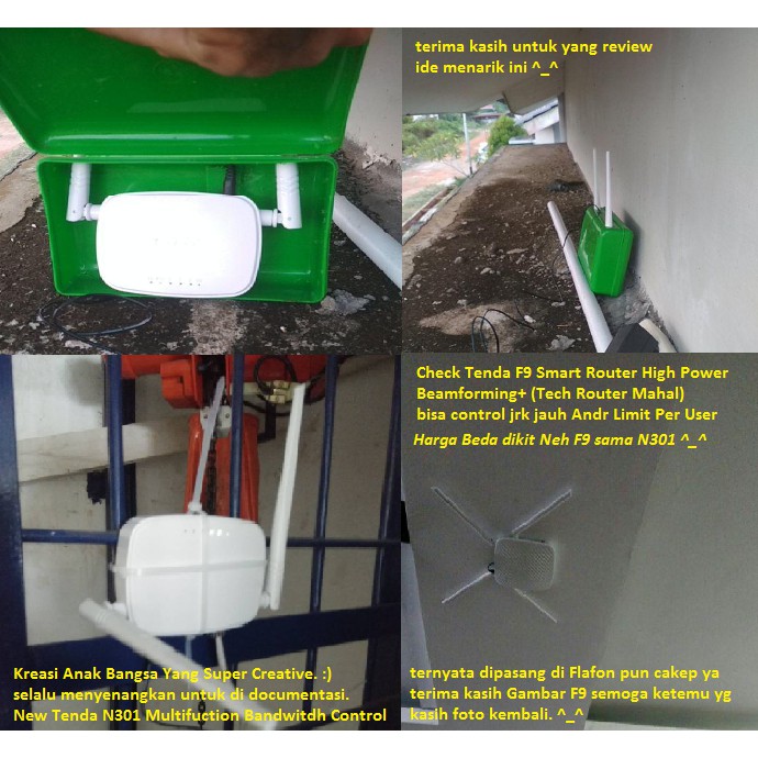 Tenda N301 7 in 1 Wireless Router + Access Point + Extender N301 wr840n wr845n bandwith Management