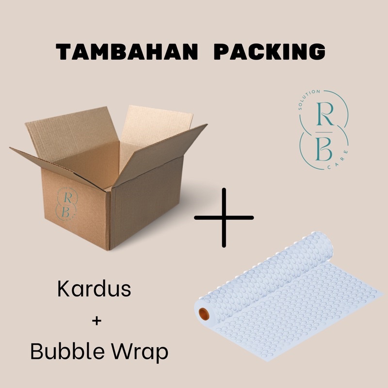 

Tambahan Packing Dus + Bubble Wrap