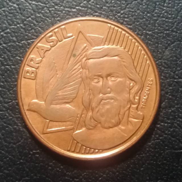 B115 .Koin Koleksi 5 Centavos Brazil