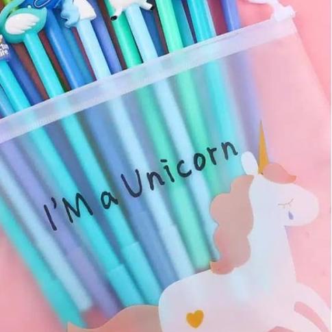 

▲ pen dompet/pen fancy/pen karakter/pen mix/beli pen dapet dompet free - Biru, 20pc ✽