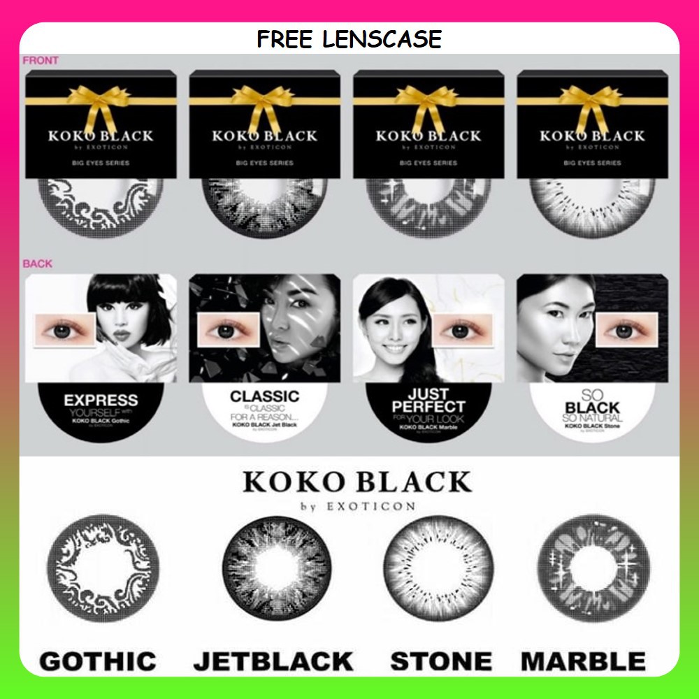 SOFTLENS X2 KOKO BLACK ((NORMAL)