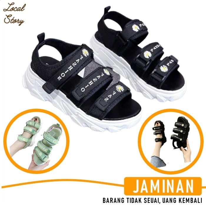 Sendal Gunung Wanita Korea Sandal Wanita Kekinian Sandal Wanita Terbaru 2022 Sandal Gunung Wanita Ko