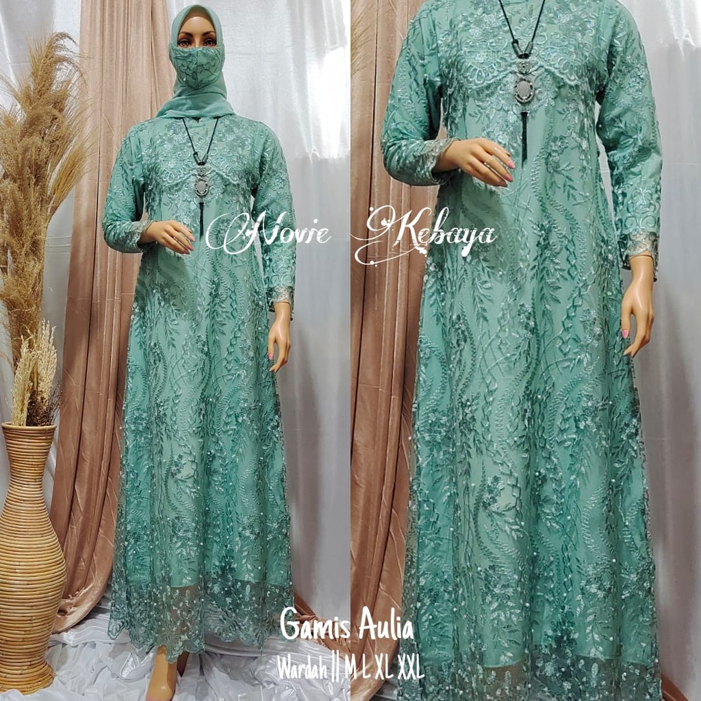 Gamis Lakuna / Kebaya Gamis Modern / Kebaya Brukat / Gamis Brukat / Gamis Pesta / Kebaya Modern