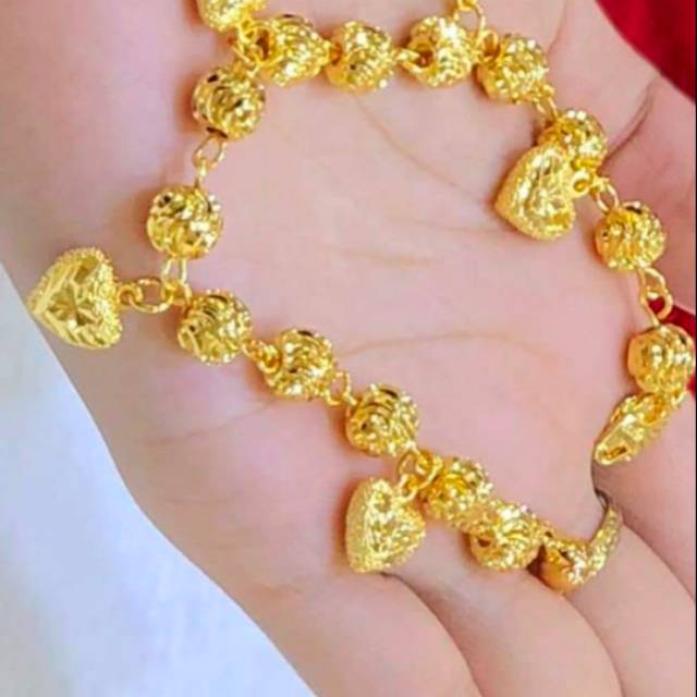 Perhiasan Mas Bangkok lapis emas 99% mirip dengan emas asli