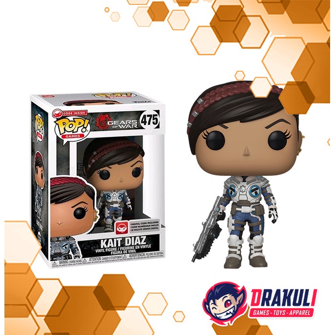 Toys Funko Pop! Gears of War – Kait Diaz (Digital Code Included)