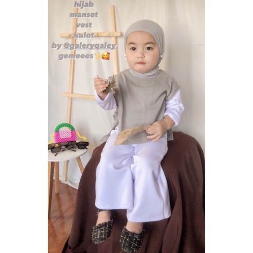 VEST RAJUT ANAK / ROMPI ANAK LUCU