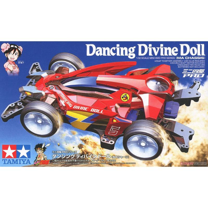 Tamiya Mini 4WD Original Dancing Divine Doll