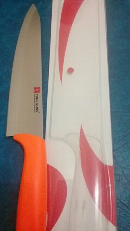 Pisau Yg-31 Dapur Koch Messer (stainless Steel)/plastik Handle-yoyoso