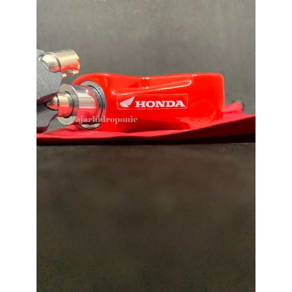 KUNCI GEMBOK CAKRAM MOTOR HONDA  -DISC LOCK- Hand Grip- Kunci Gembok- HONDA Kunci Gembok Motor ORIGINAL 100%