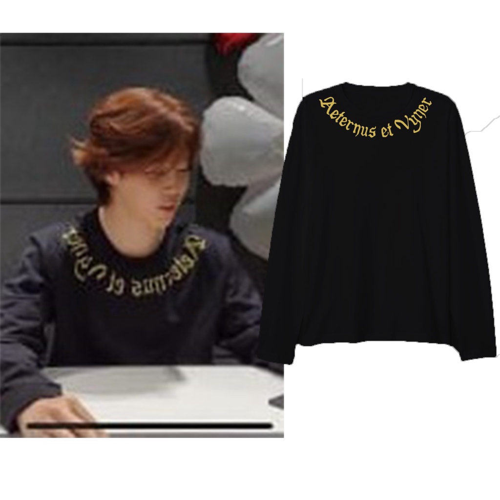 kaos Bangtan Jimin Lengan Panjang Et Vyner ultah 2022