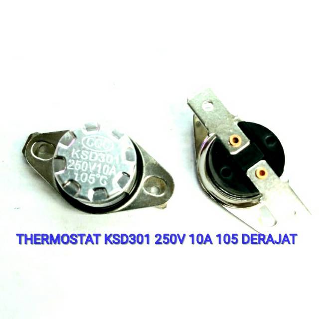 Thermostat KSD301 - 105 Celcius