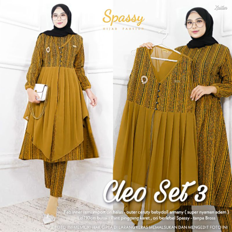 Cleo set ori spassy