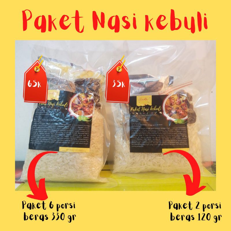 

Nasi kebuli 330 gr