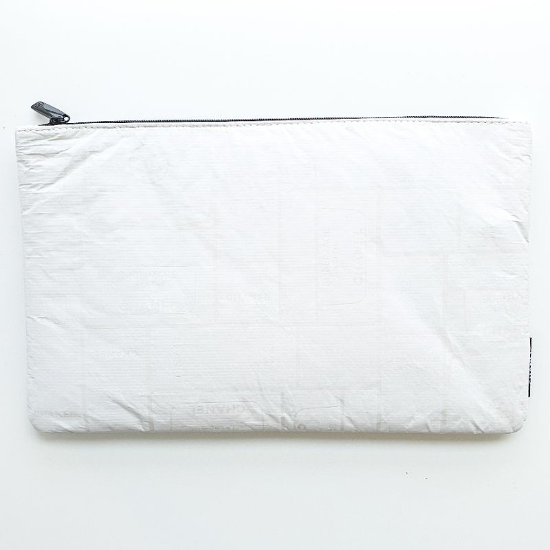 Chanel Skincare White Makeup Cosmetic Pouch Bag - Authentic Official Merchandise