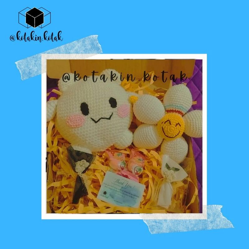 Hampers Amigurumi Boneka Rajut Handmade Truz Treasure