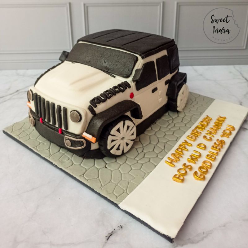 

KUE ULANG TAHUN RUBICON/ CAR BIRTHDAY CAKE