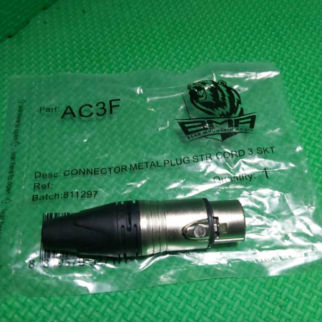 Soket jack Canon BMA