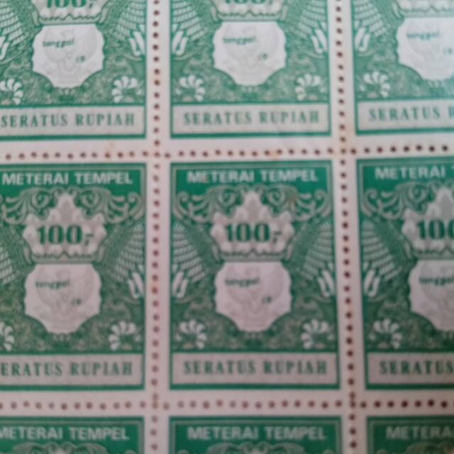 

MATERAI TEMPEL 100 TAHUN 1981-1985