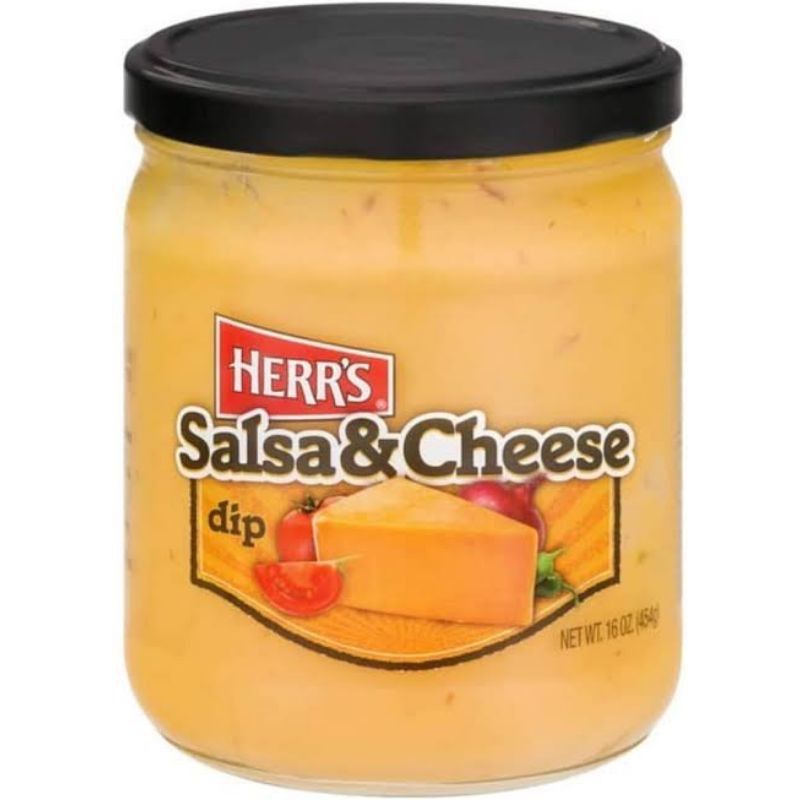 HERR'S SALSA CON QUESO DIP 15OZ