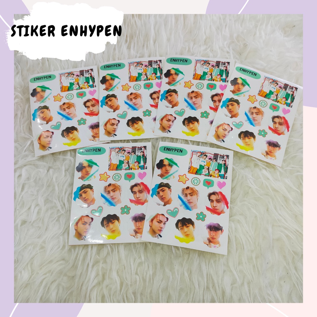 Stiker ENHYPEN all member