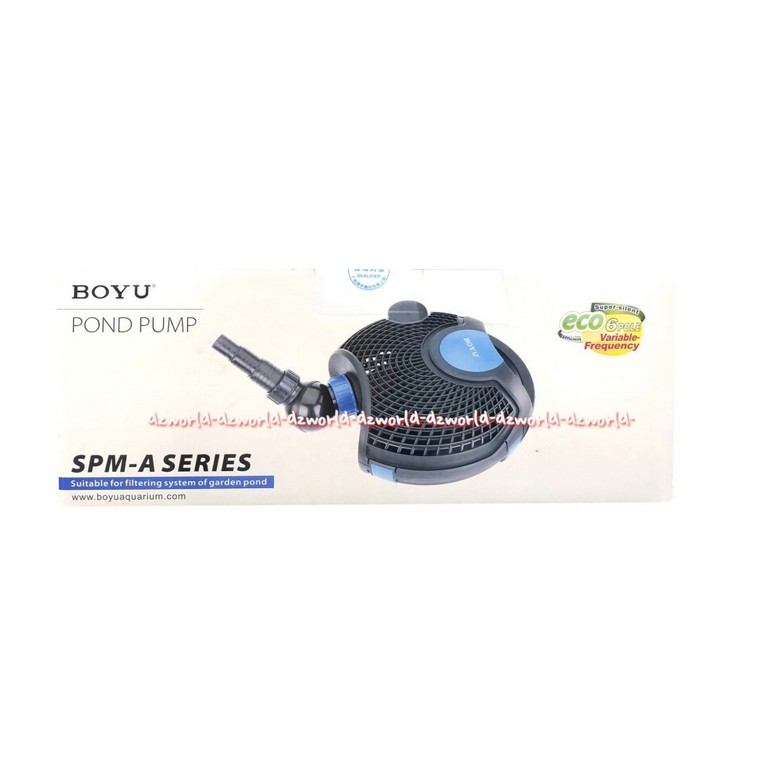 Boyu Pond Pump SPM-A Series 200watt Pompa Untuk Kolam Ikan Bisa Untuk Air Tawar &amp; Laut Daya