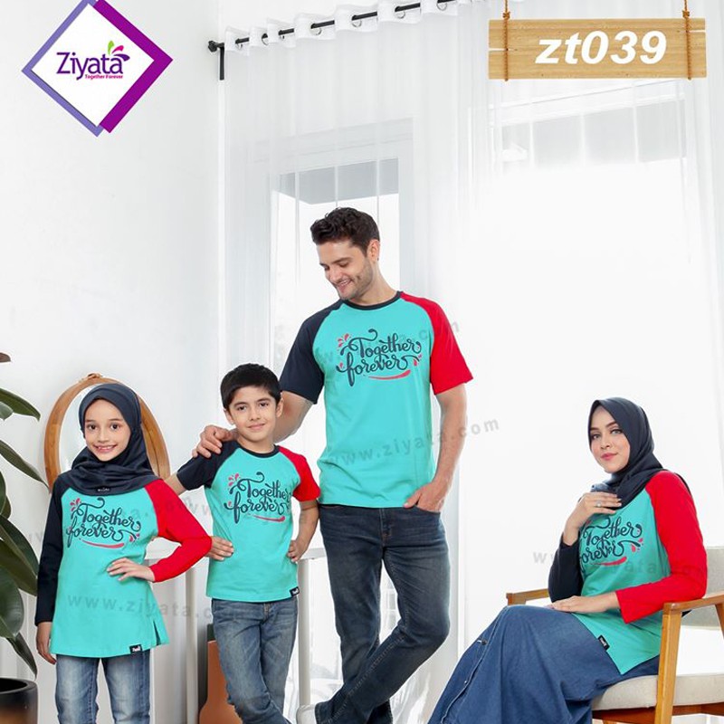  KAOS  COUPLE SERAGAM  Terbaru Model KELUARGA  Family ZIYATA 