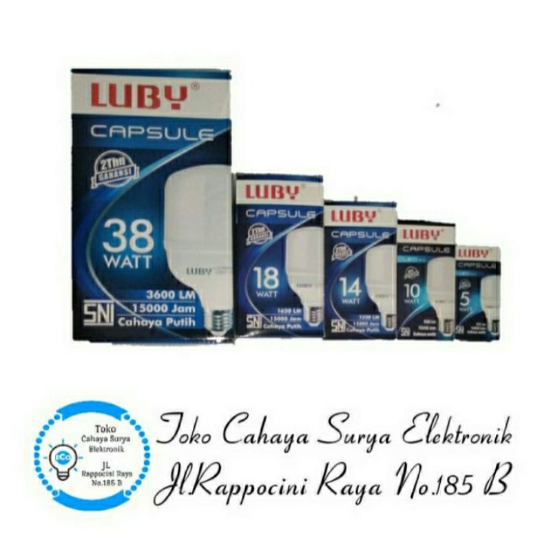 Lampu LED Luby Capsule