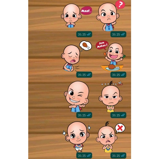 

STIKER WHATSAPP/WA UP*N IP*N 30 STIKER 10.000