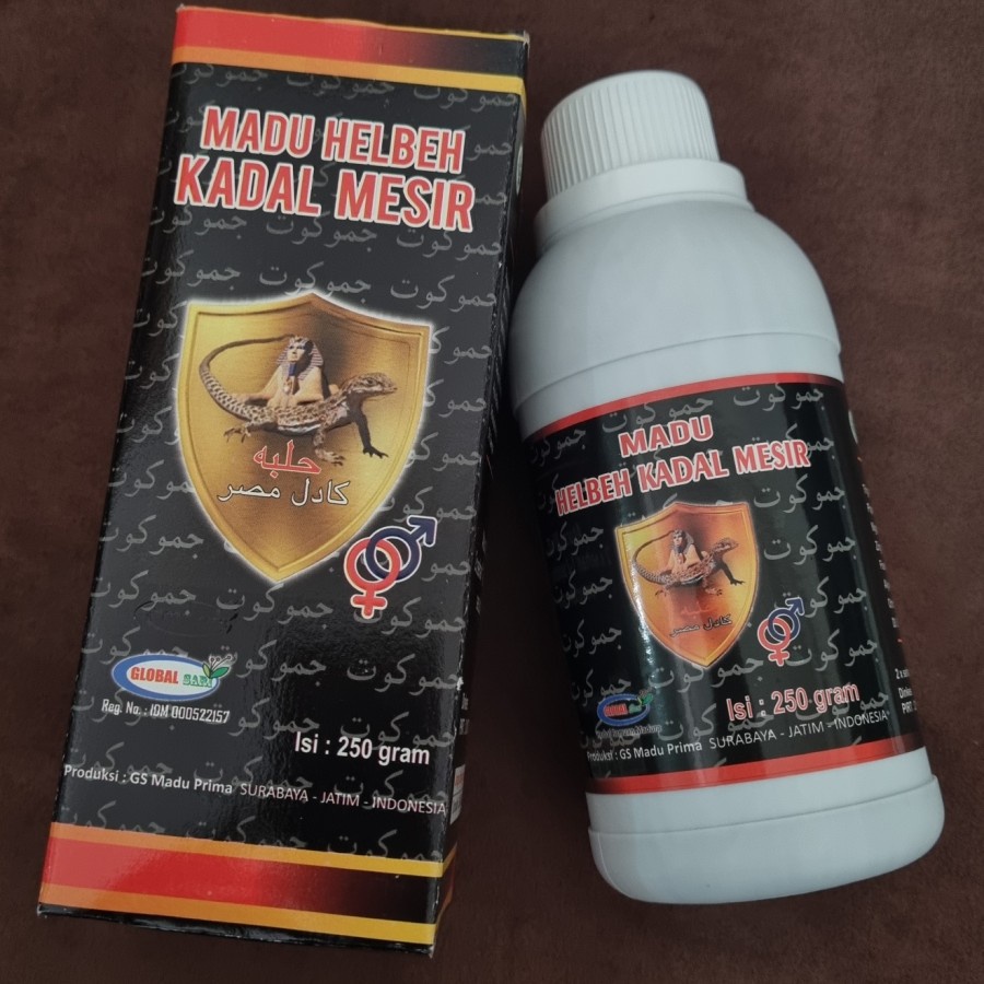 Madu HELBEH KADAL MESIR 250gr Madu Ramuan Stamina Pria 250 GRAM