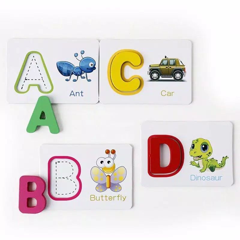 English letter Learning Card