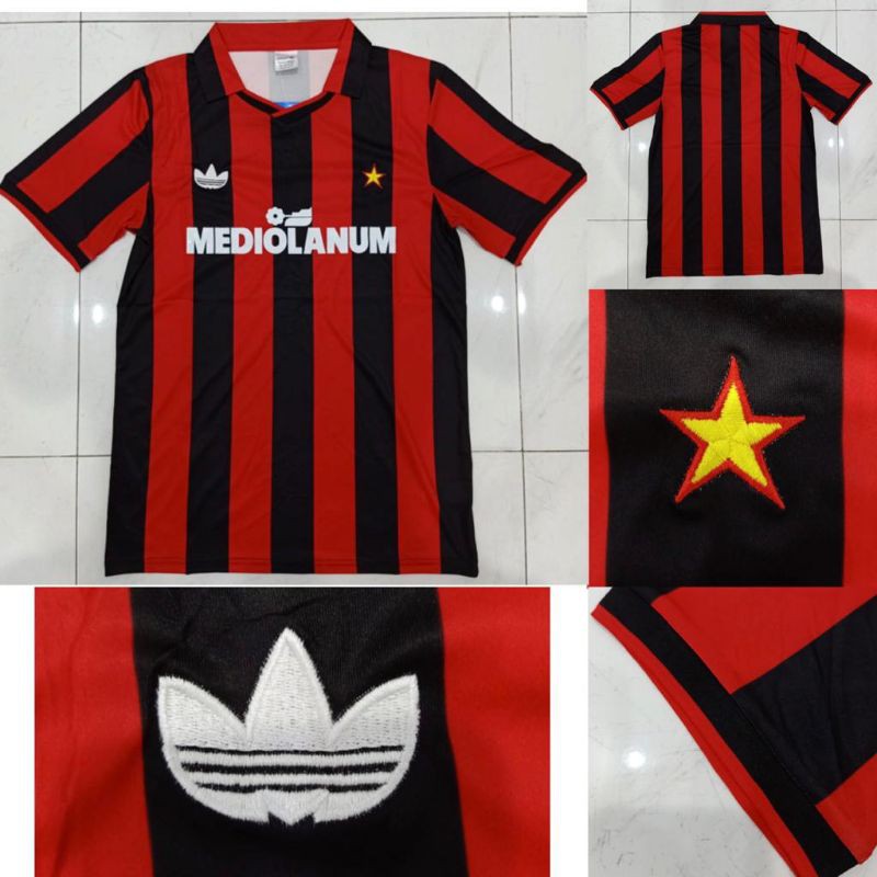 jersey milan home 1989 xxl