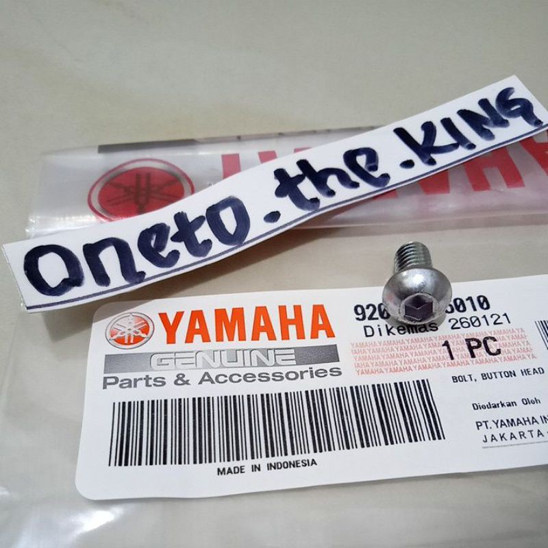 Baut kuping kupingan braket brecket breket lampu depan RX king Scorpio Vixion old