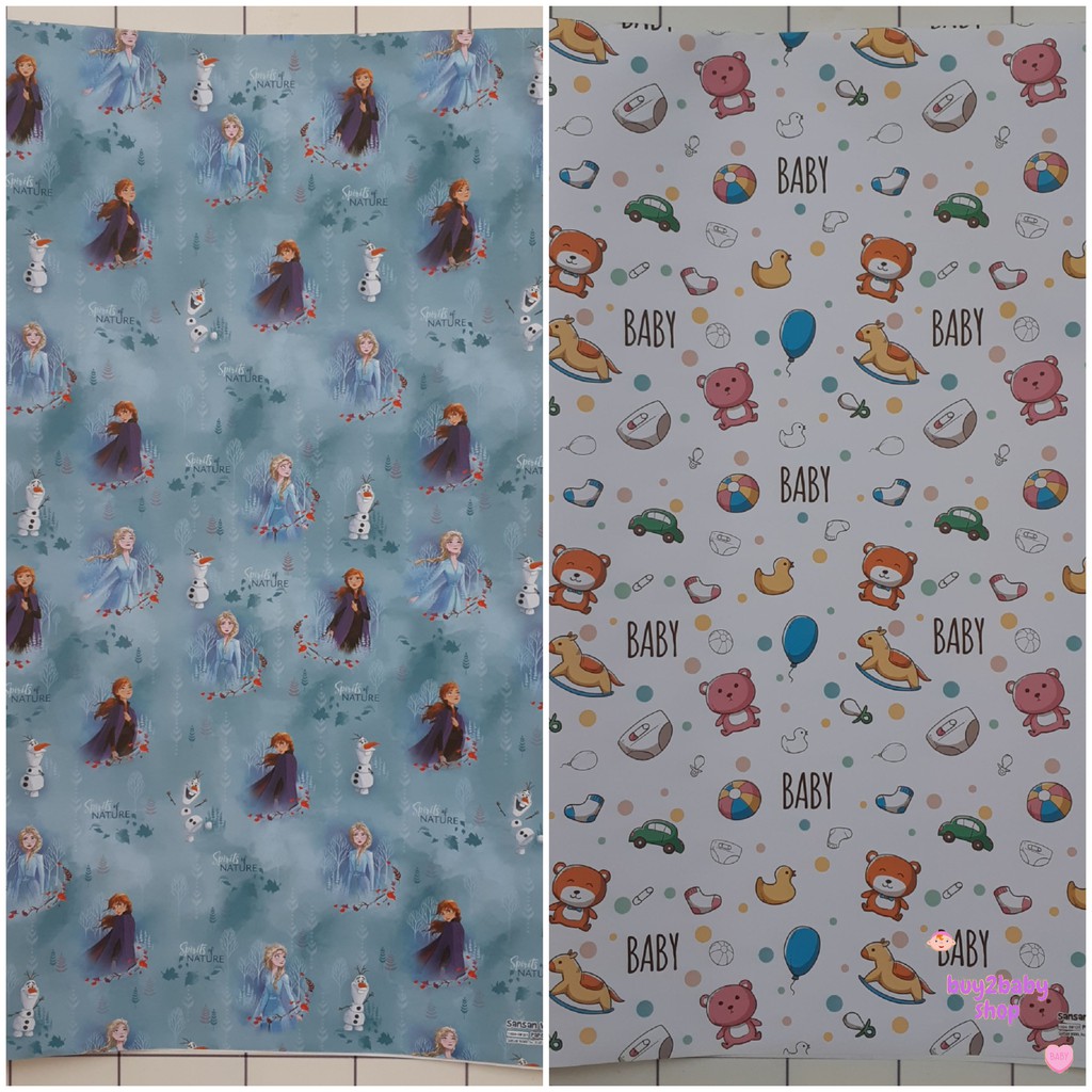 Kertas kado Sansan Wawa Jumbo 70 x 100 cm untuk request bungkus kado