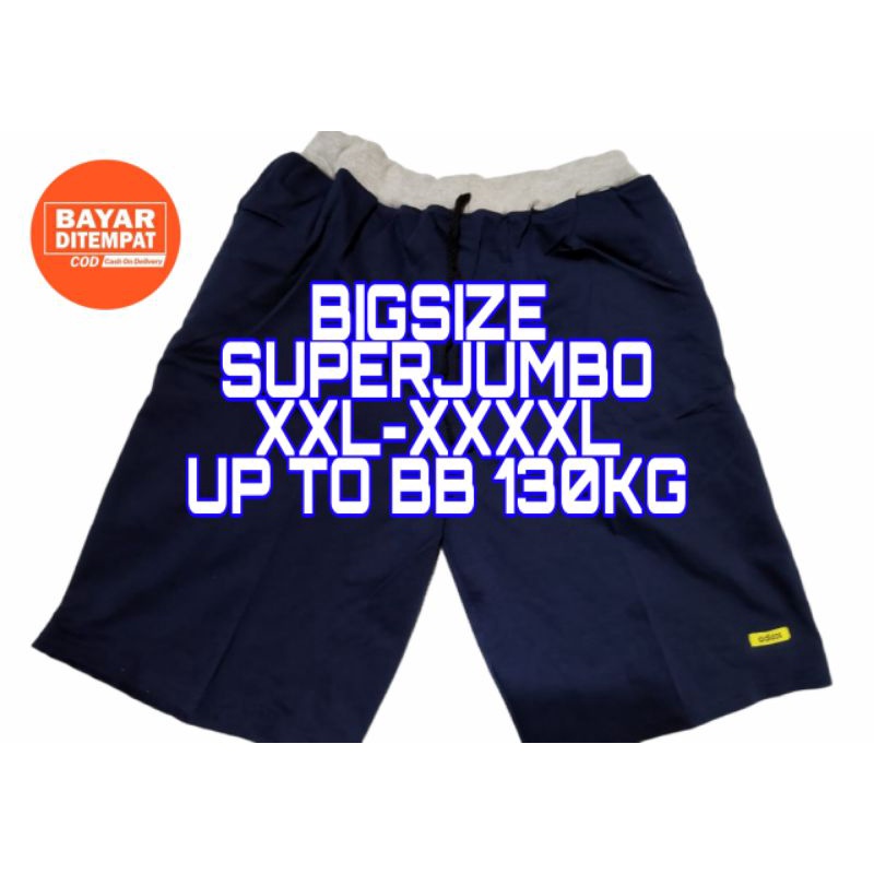 Bigsize super jumbo celana  pendek murah  ukuran xl xxxxl 