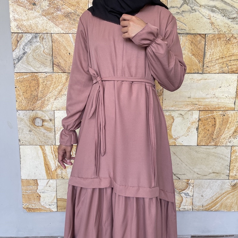 Gamis | Dress Rample Bawah by riZAru