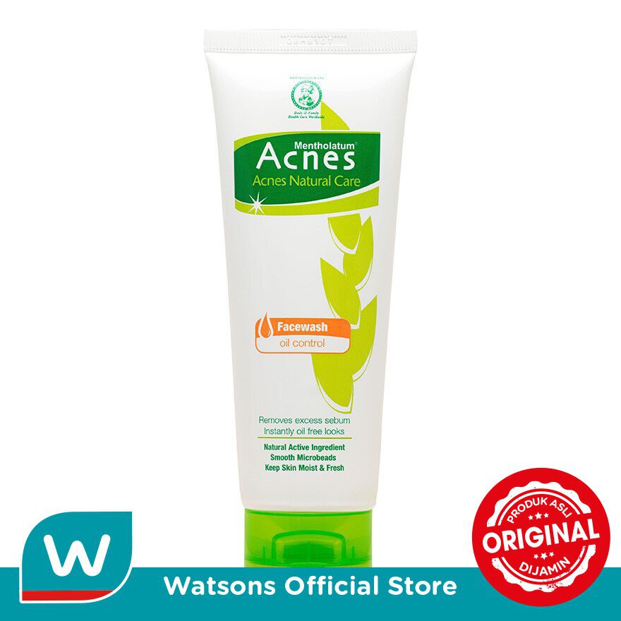 Acnes Natural Care Face Wash Oil Control 50gr