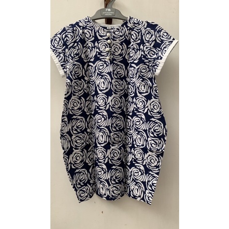 dress anak batik lucu model balon