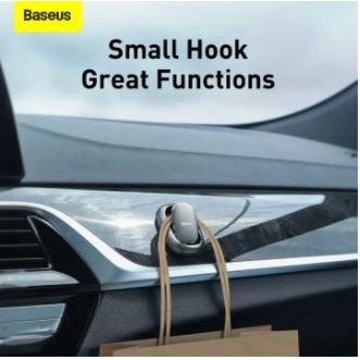 Baseus Beetle Vehicle Hook Gantungan Kunci Mobil Dashboard Car Hanger Holder