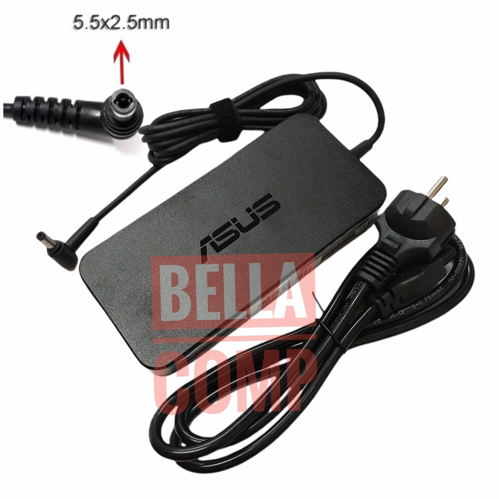 19V 6.32A 5.5*2.5mm 120W Adaptor Charger Laptop Asus ROG PA-1121-28 ADP-120RH B ASUS N750 N500 G50 N53S FX50J N76 N76V N76VJ N76VZ N81VP NX90 NX90JQ ZX50 ZX50JX4200 ZX50JX4720 FX50