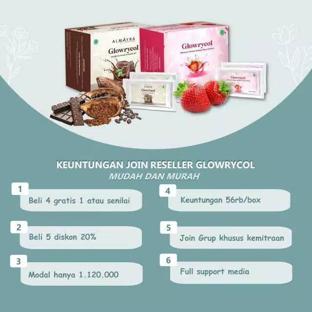 

GLOWRYCOL ALMAYRA COLLAGEN KOLAGEN BPOM HALAL per sachet