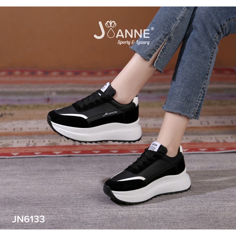 RESTOCK!! JOANNE Highsole Sporty Sneakers Shoes JN6133 [ORIGINAL BRAND]